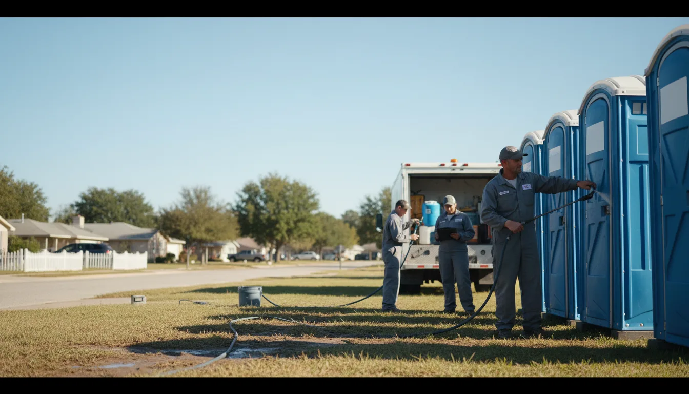 Long-Term Portable Toilet Rental in Zwolle, LA near me